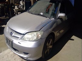2005 HONDA CIVIC, SILVER, EX MODEL, 1.7L, V-TEC,   A25166